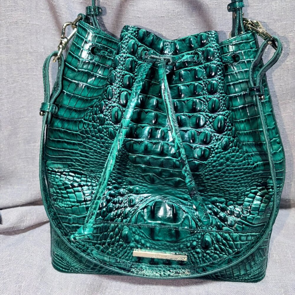 Brahmin Marlowe Emerald Melbourne bag